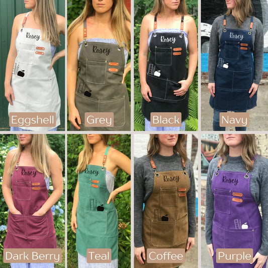 Personalized Teacher Apron Custom Classroom Tool Smock
