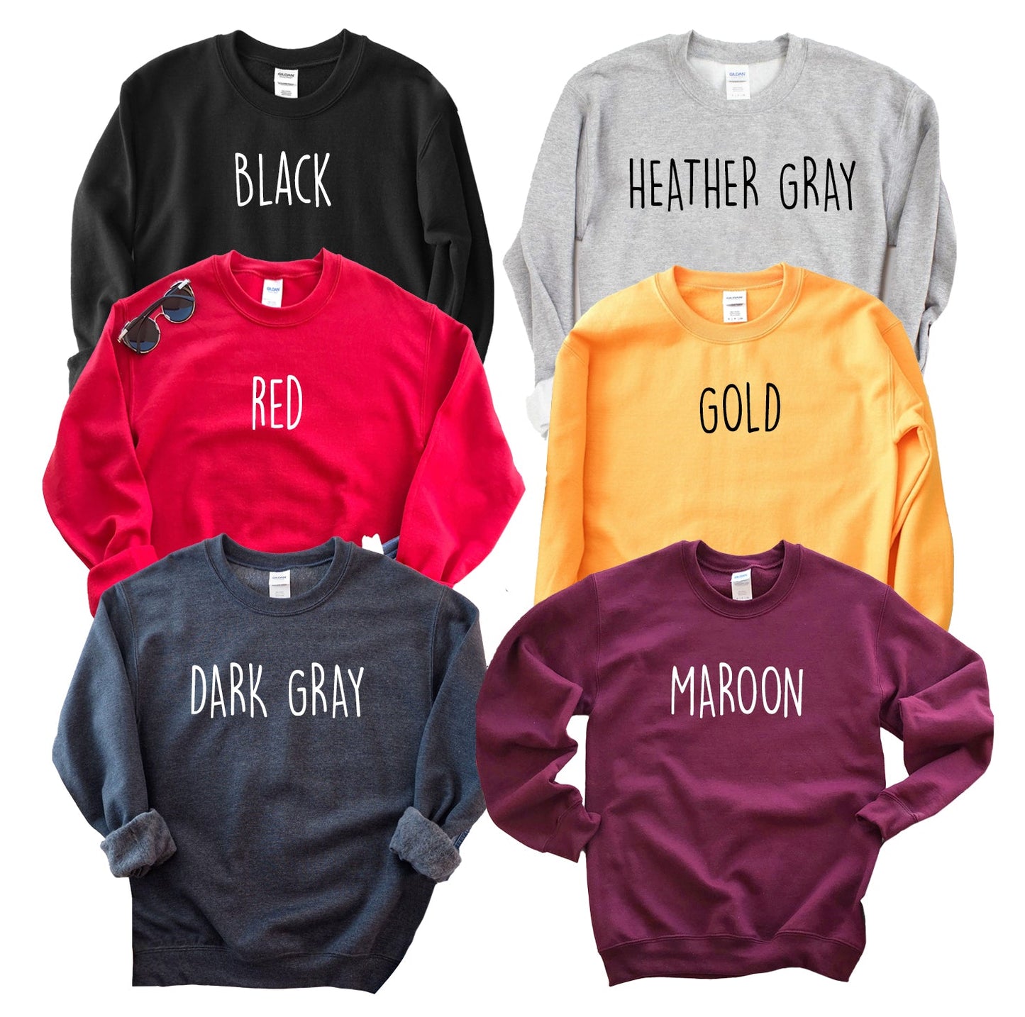Cool Mom Sweatshirt in gold - unisex crewneck Christmas gift for mom