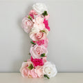 pink birthday decor floral birthday decor floral number