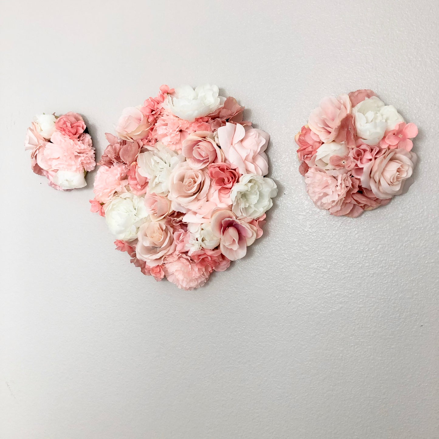 Nursery Floral Bubble Personalized Baby Girl Wall Art