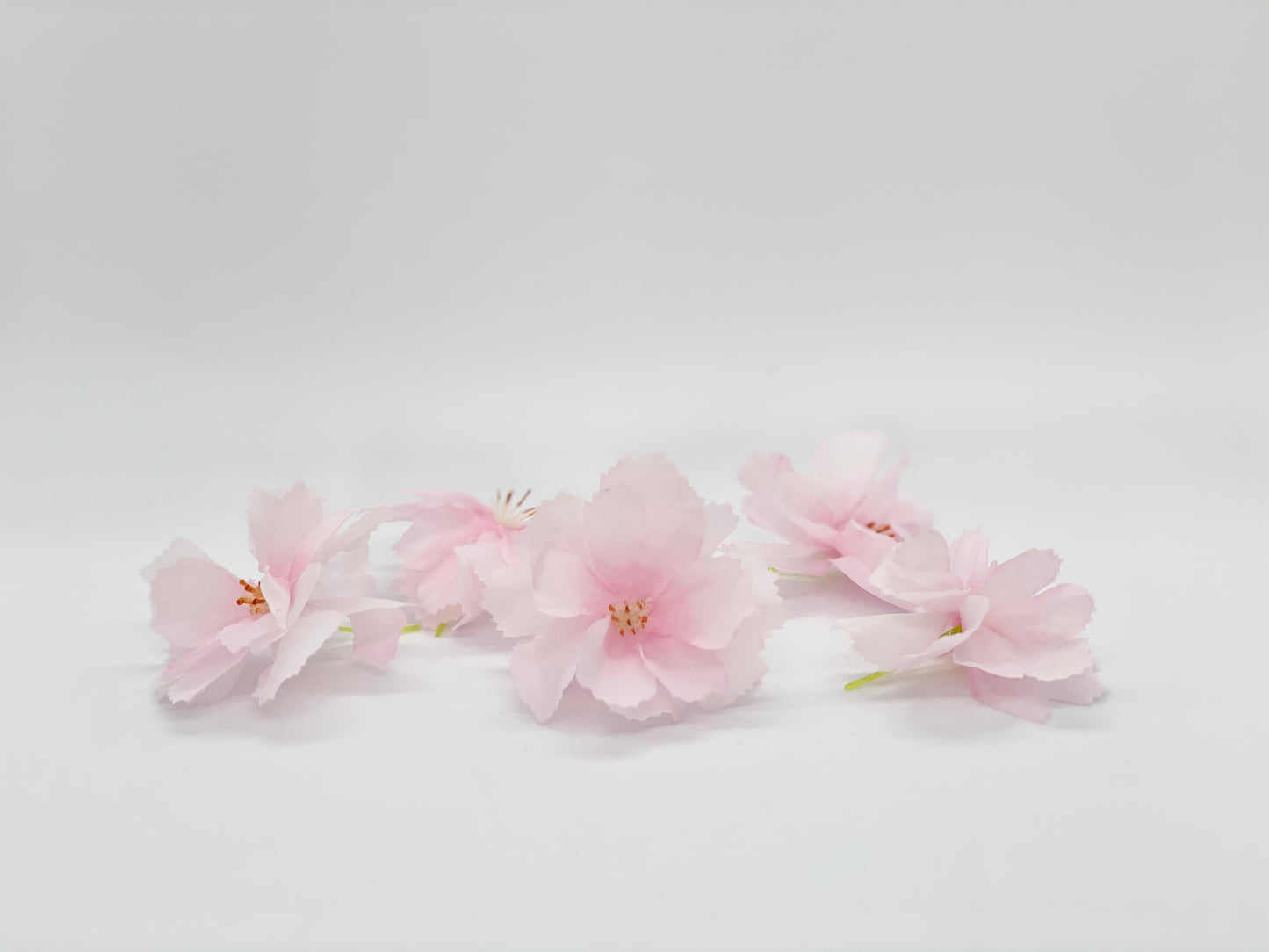 Set of 5 x 2" Cherry Blossoms