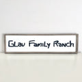 Personalized Handwriting Sign circular wood frame with raised laser cut lettering - memorial keepsake gift