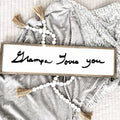 Custom Handwriting Sign, Personalized Wood Sign, Keepsake Gift, Memorial Sign, Memorial Gift, Laser Cut Handwriting Gift, Nursery Decor