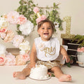 Flower initial prop floral letter personalized baby shower decor