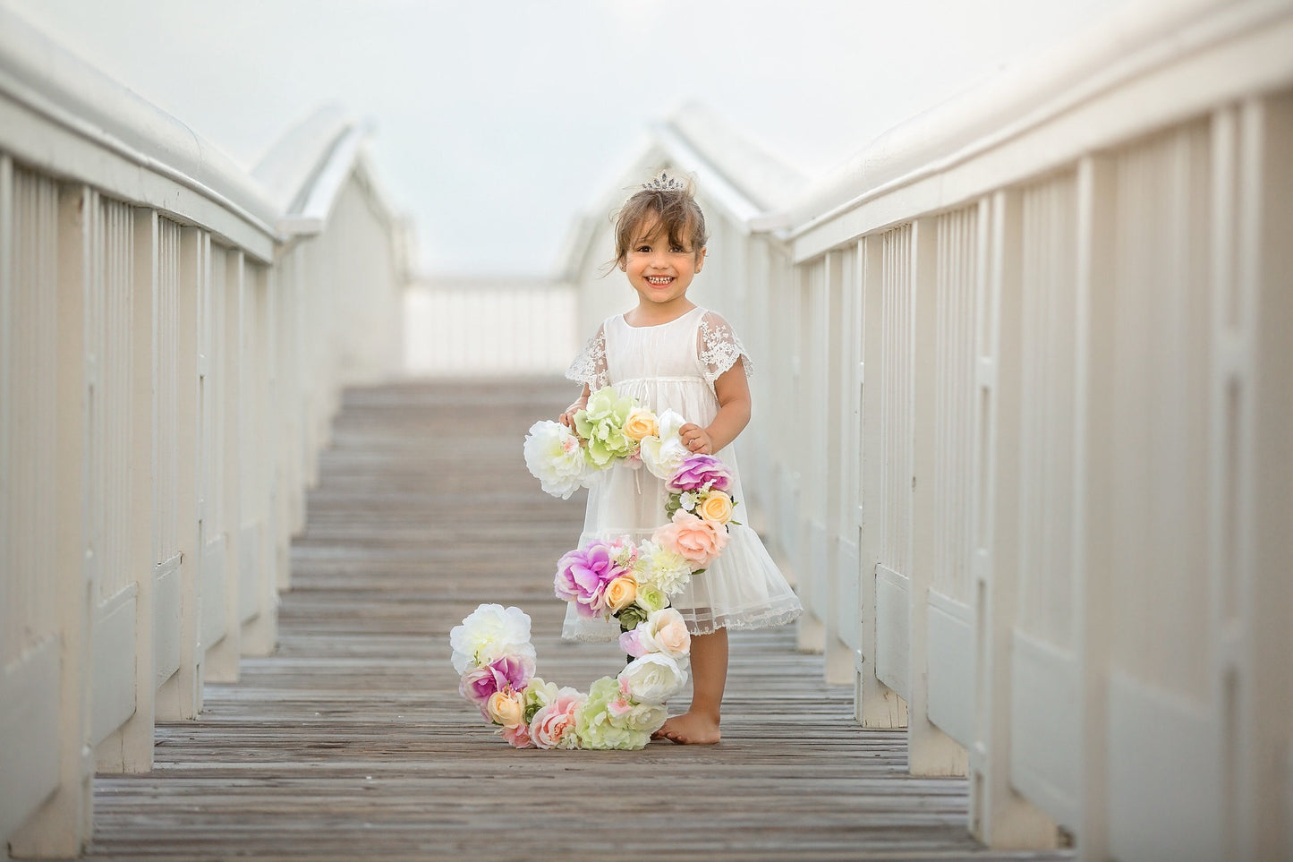 birthday number floral number flower number