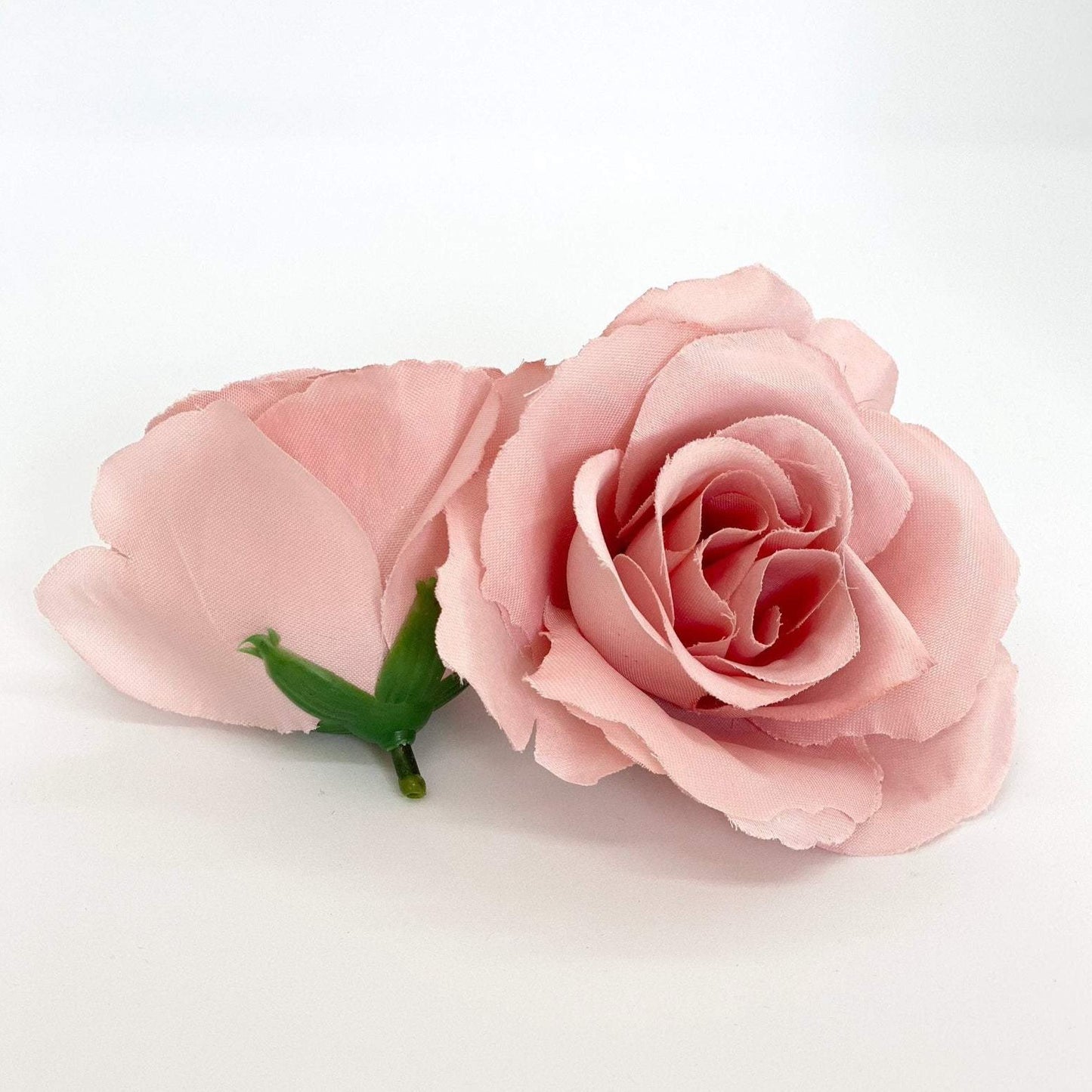 3.5" Artificial Dusty Pink Rose Dusty Rose Flower Dusty Rose Silk Flower Dusty Pink Wedding Dusty Rose Wedding Flower Decor Dusty Rose Decor