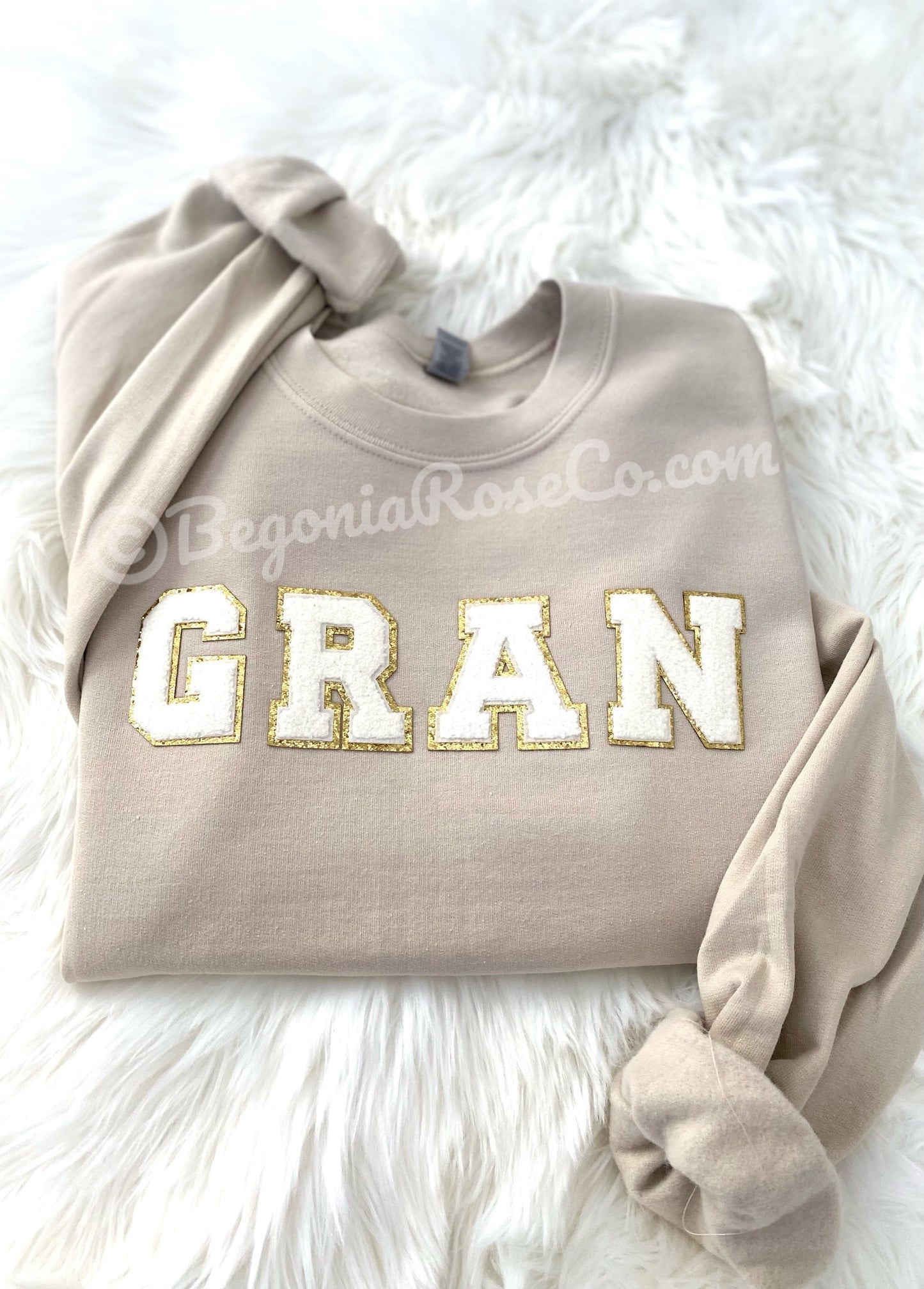 GIGI MIMI patch crewneck sweatshirt - birthday or Christmas grandma gift