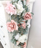 Dusty pink bridal shower custom garland