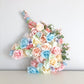 Rainbow unicorn theme birthday floral