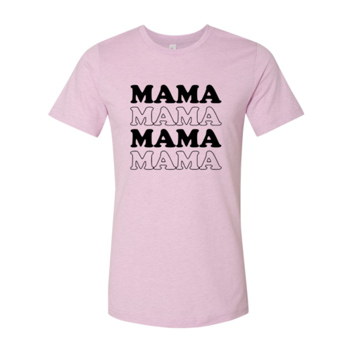 Mama T-Shirt in Heather Prism Lilac - soft mama shirt for women