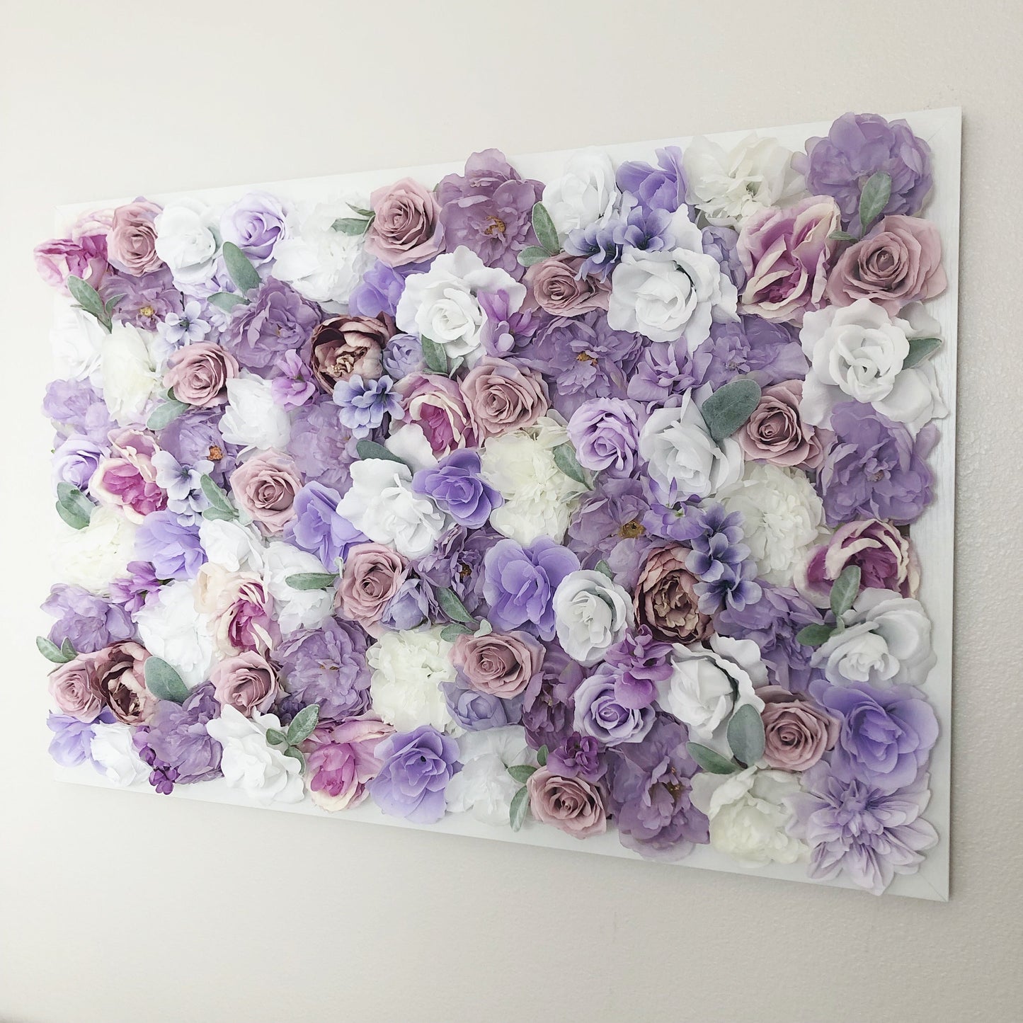 Lavender large 3D flower wall girls bedroom decor