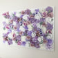 Lavender floral backdrop wall art nursery decor hanging