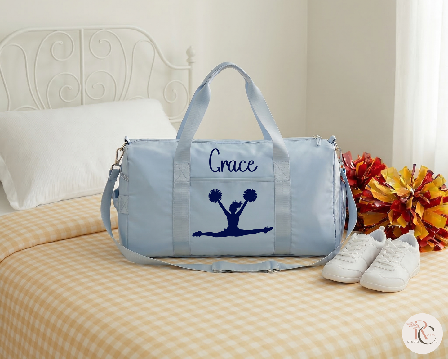 Monogrammed Sports Duffel Personalized Gym & Travel Bag