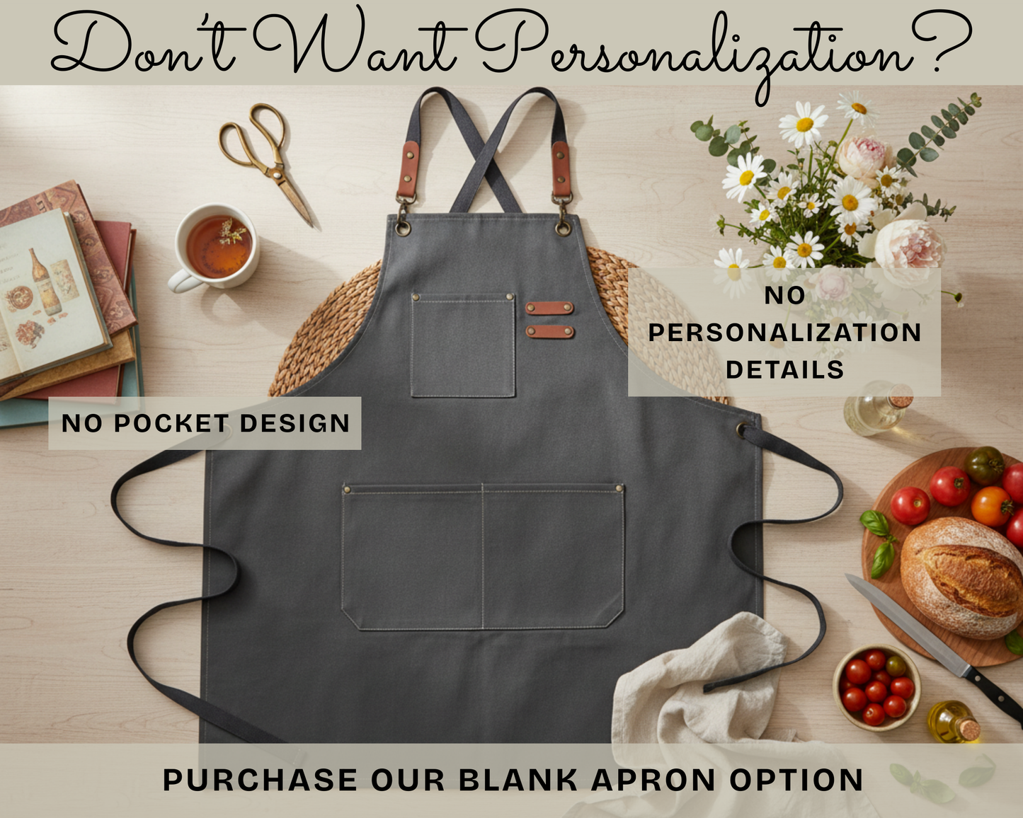 Personalized Dog Groomer Apron Pet Grooming Smock