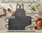 Canvas Florist Gardening Apron Personalized Smocks