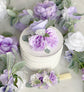 Flower cake topper for girl birthday party