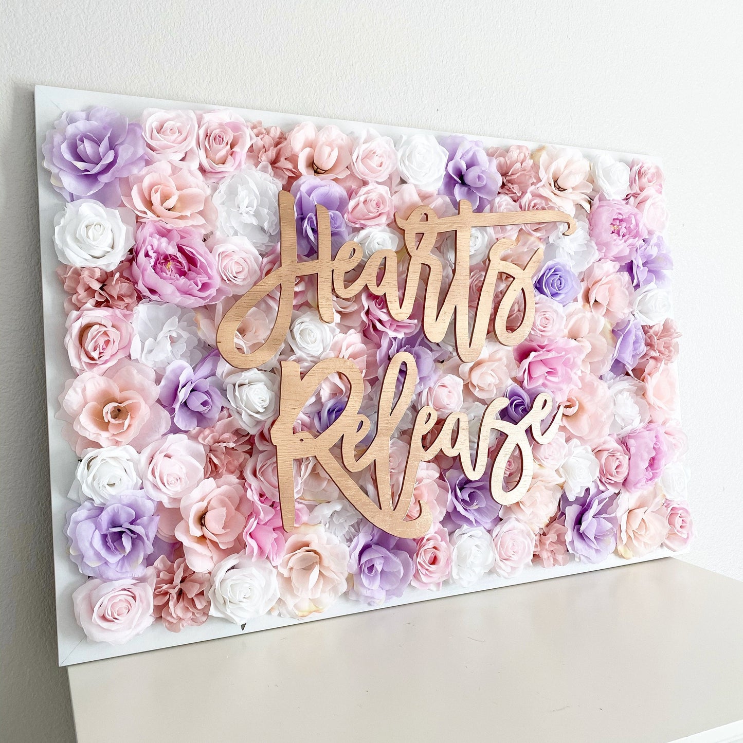 Luxury floral wall personalized room decoration