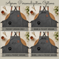 Dog groomer apron with paw pocket design for mobile pet grooming