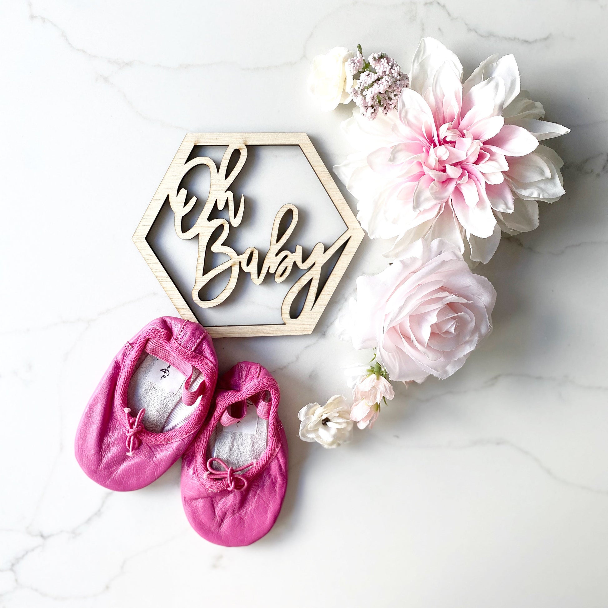 Baby announcement wood prop maternity photo shoot