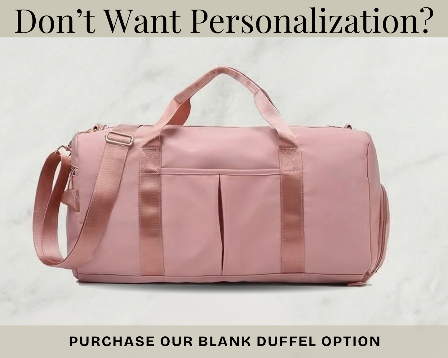 Monogrammed Sports Duffel Personalized Gym & Travel Bag
