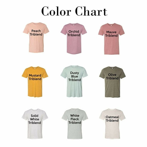 Mama Floral T-Shirt color options - ash, oatmeal, white sublimation tee