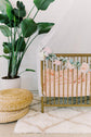 Boho nursery floral garland girl room decor