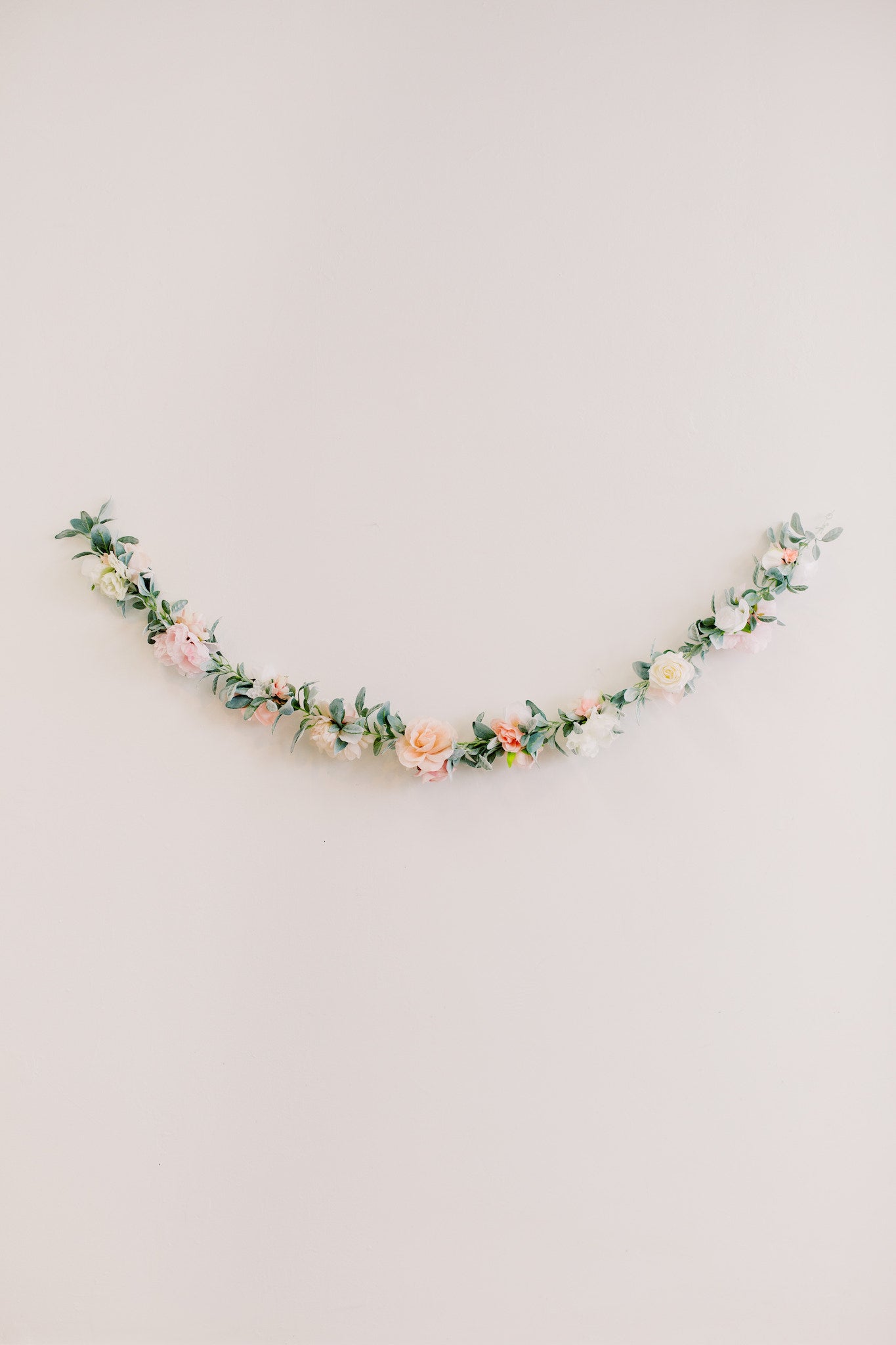 Girl floral garland boho nursery