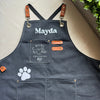 Personalized Dog Groomer Aprons Custom Pet Grooming Uniform for Salons