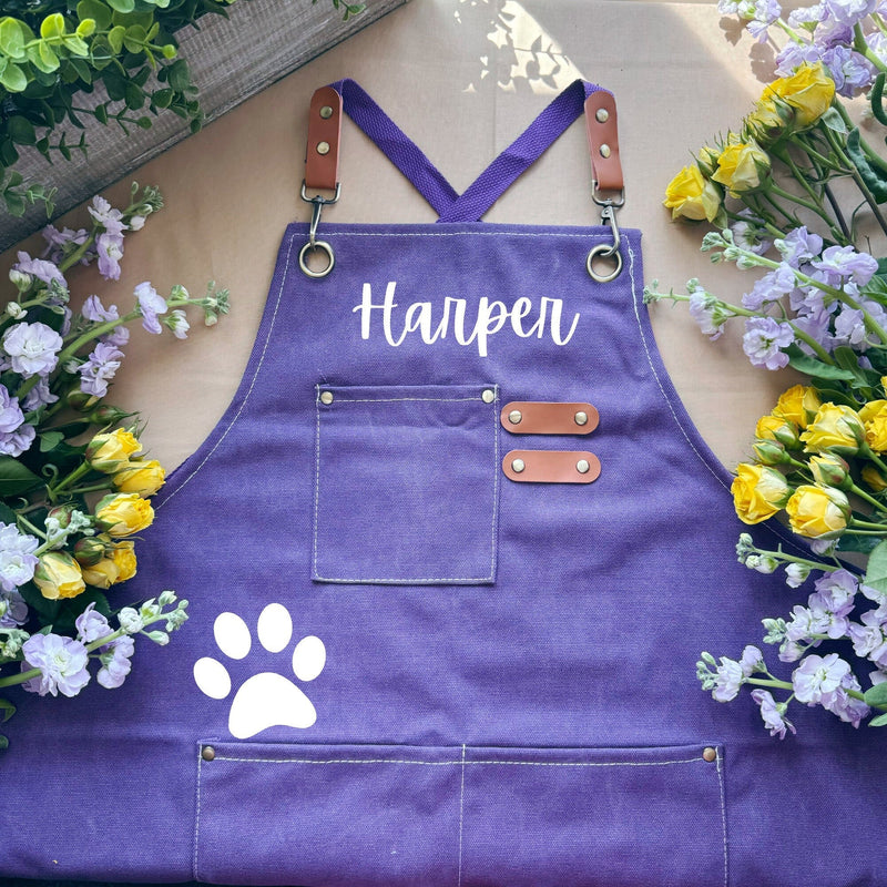 Custom Dog Groomer Apron Lightweight Pet Grooming Professionals Smocks