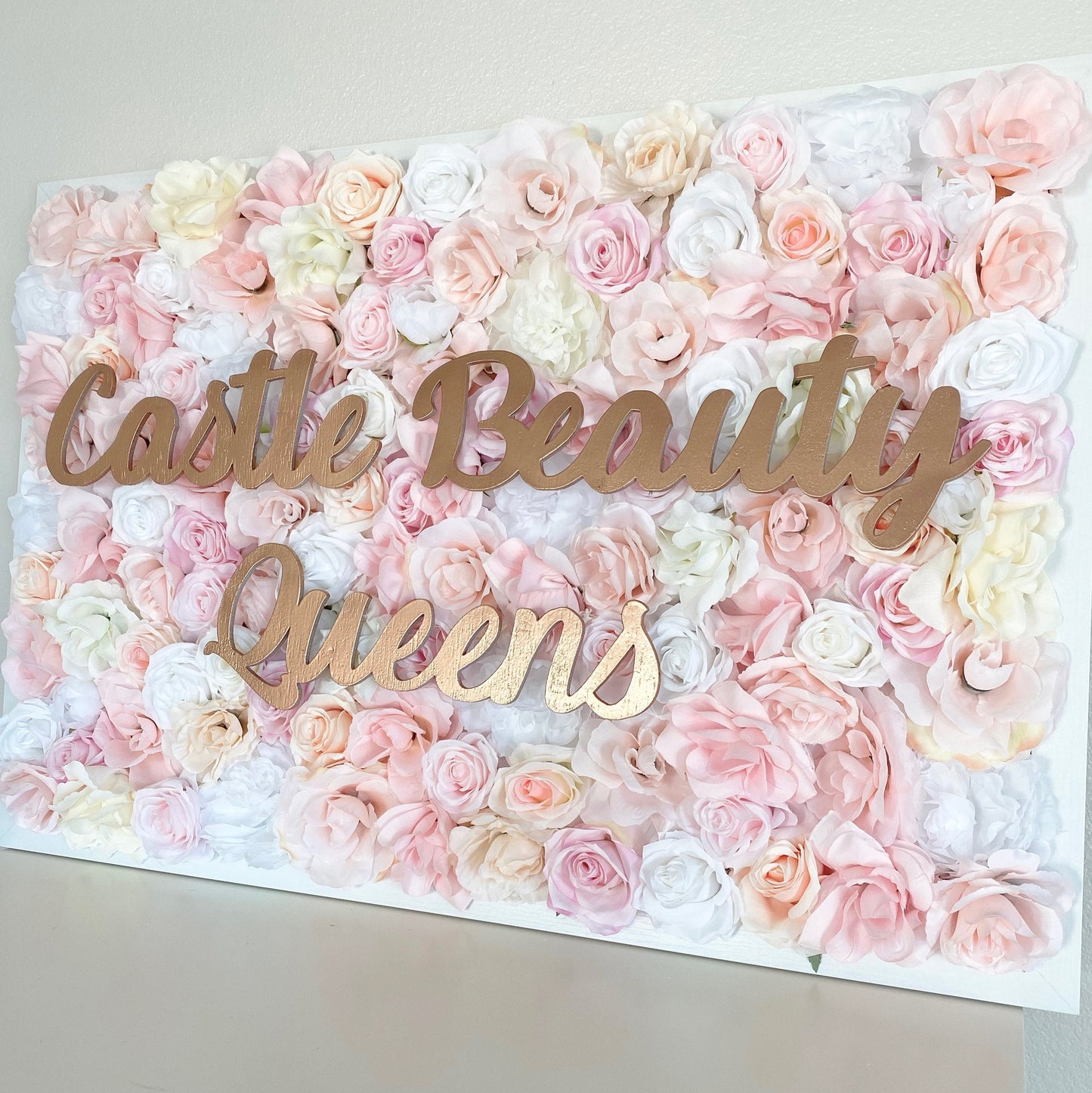 Custom flower wall wedding and business backdrop