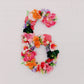 Wedding floral number Hawaiian faux flower birthday