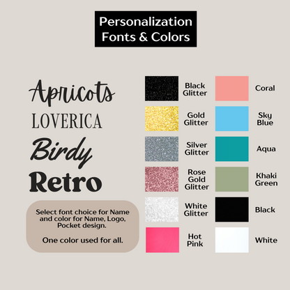 Custom Cotton Canvas Apron for Gardener Apparel with Pockets Gift Idea