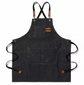 Pedicurist nail artist apron lifestyle photo water resistant salon gear