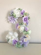 Wedding floral number three faux flower photo
