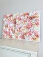 Dusty pink flower wall nursery girl
