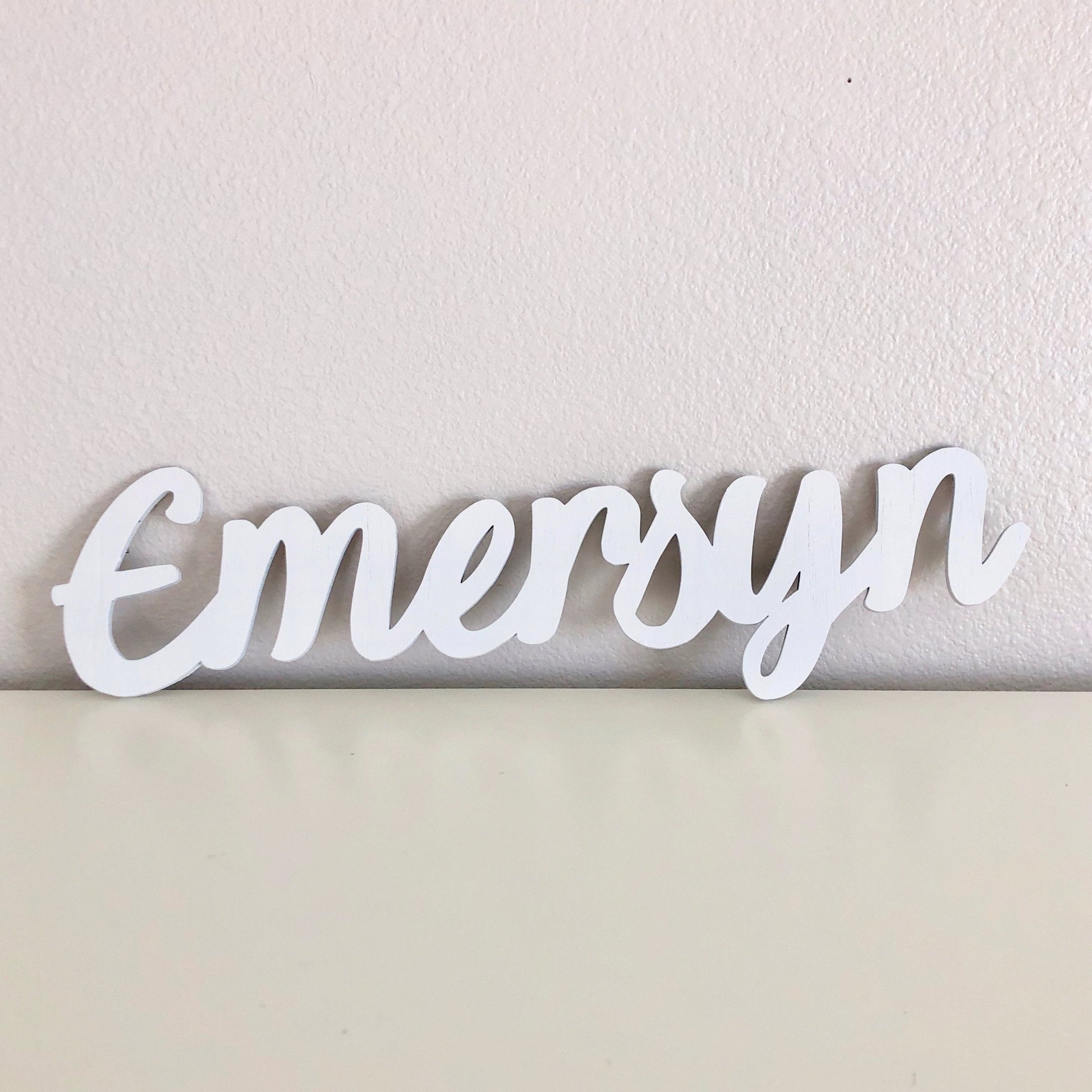 Nursery custom wood name sign baby