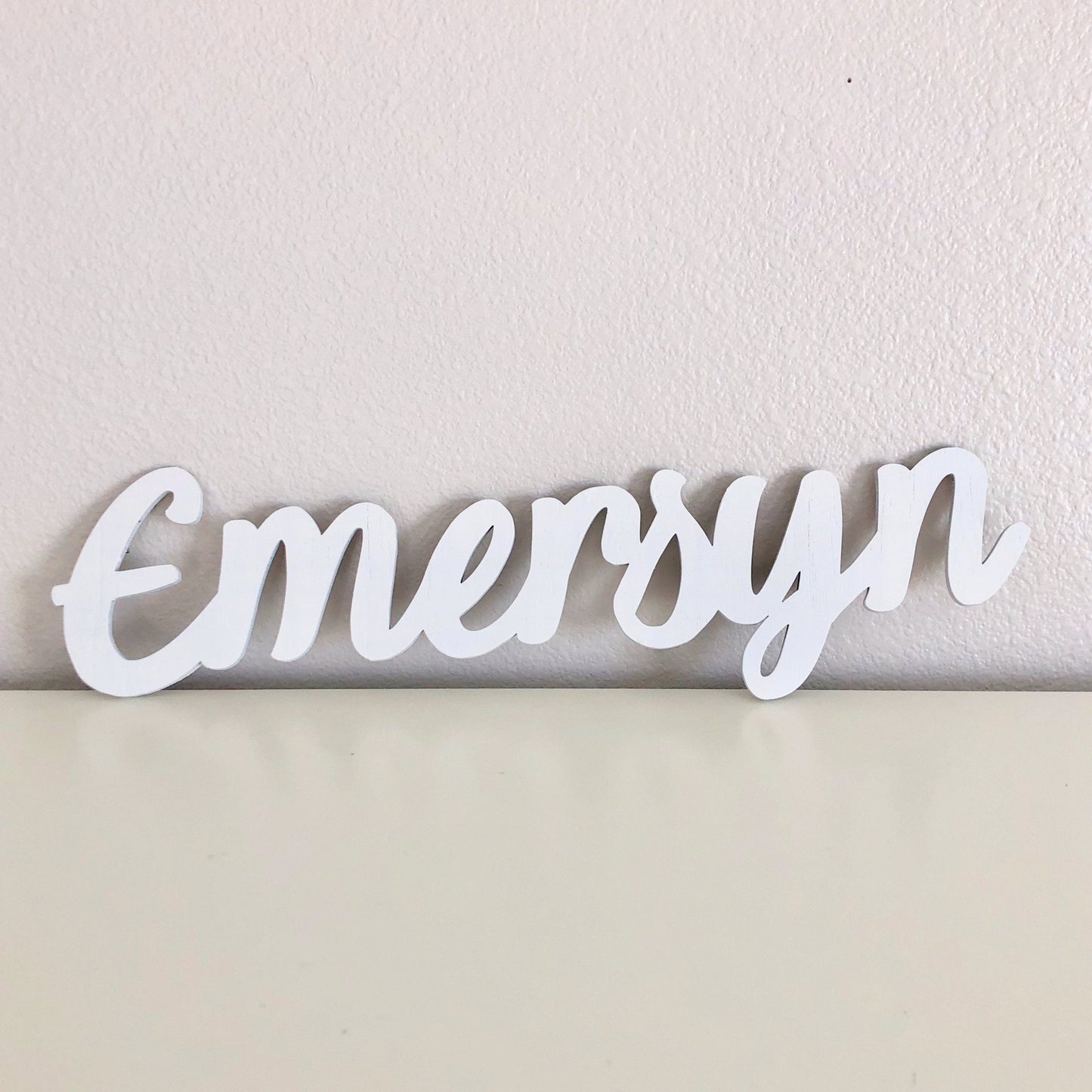 Nursery custom wood name sign baby