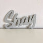 Custom wood name sign personalized gift
