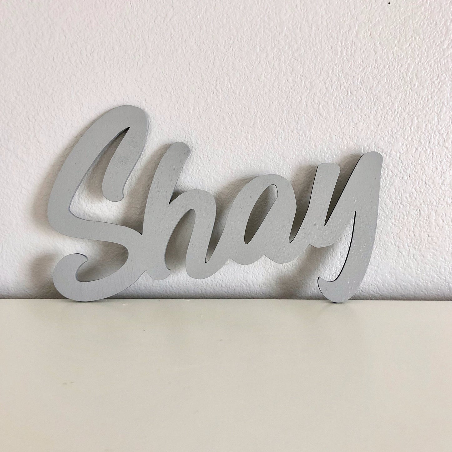 Custom wood name sign personalized gift