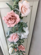 Mauve garland boho baby shower party