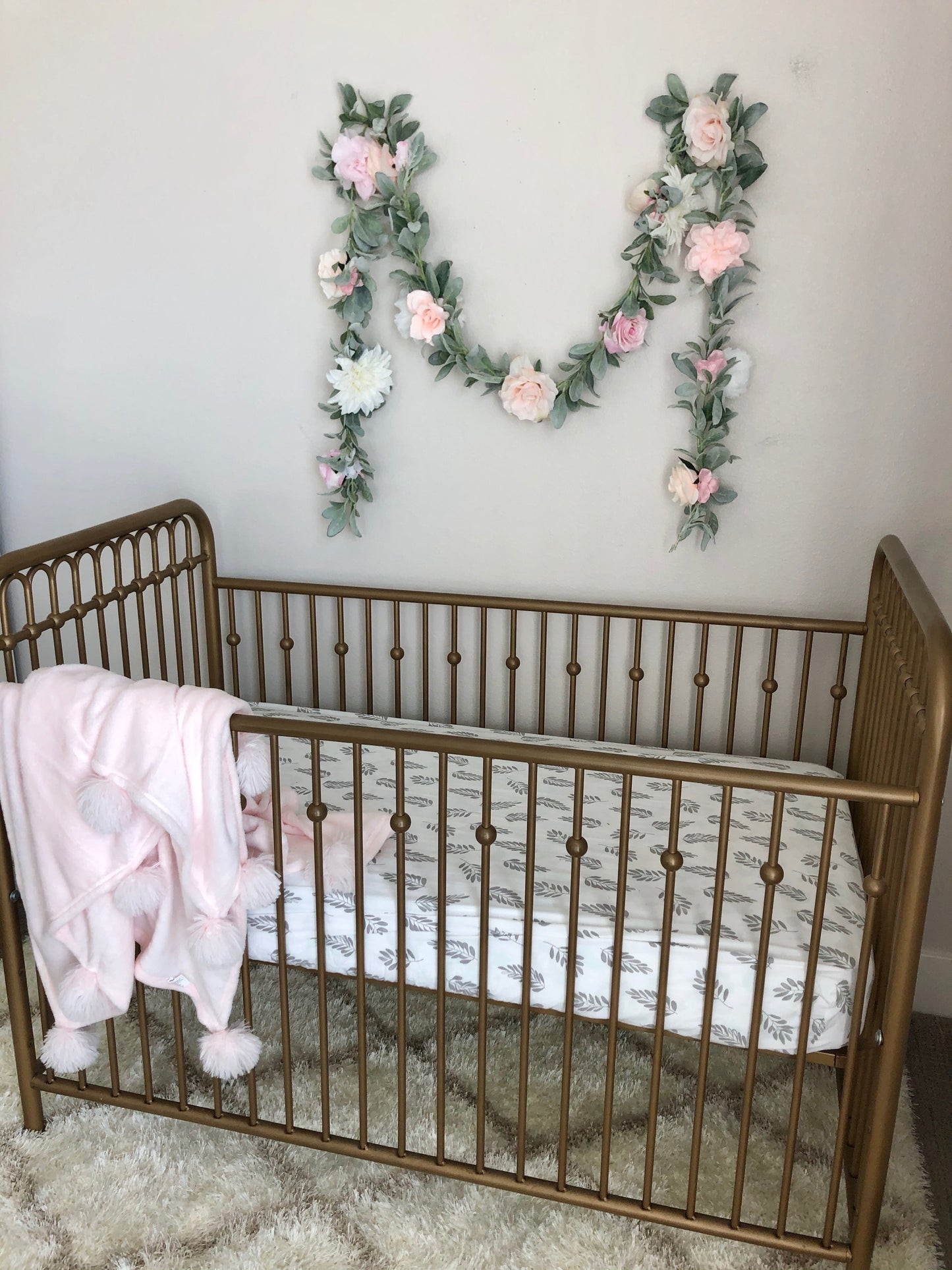 Baby shower gift garland nursery decor