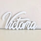Wood name sign plywood personalized custom