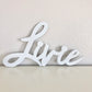 Name sign wood plaque personalized wedding decor