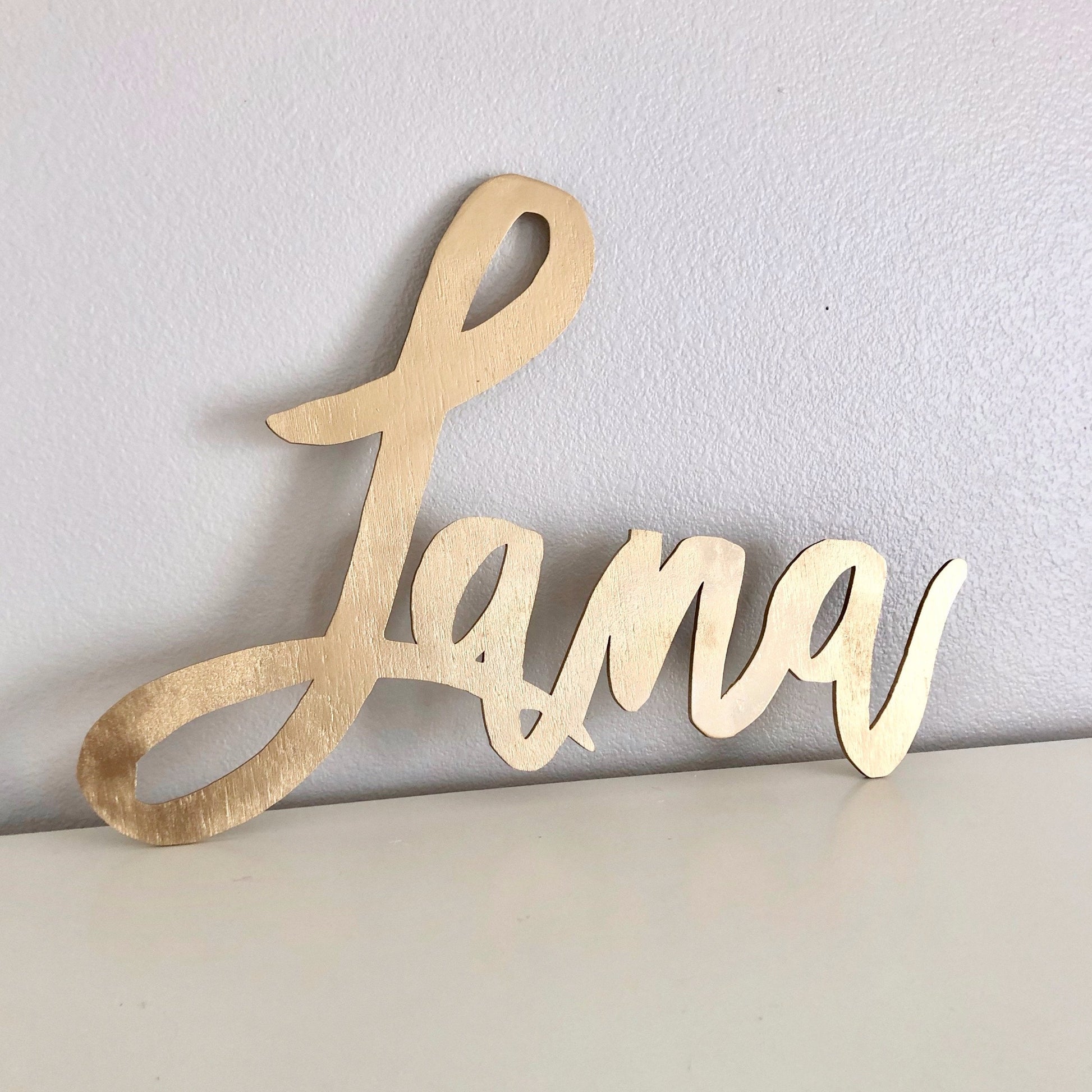 Custom name sign wood wedding personalized