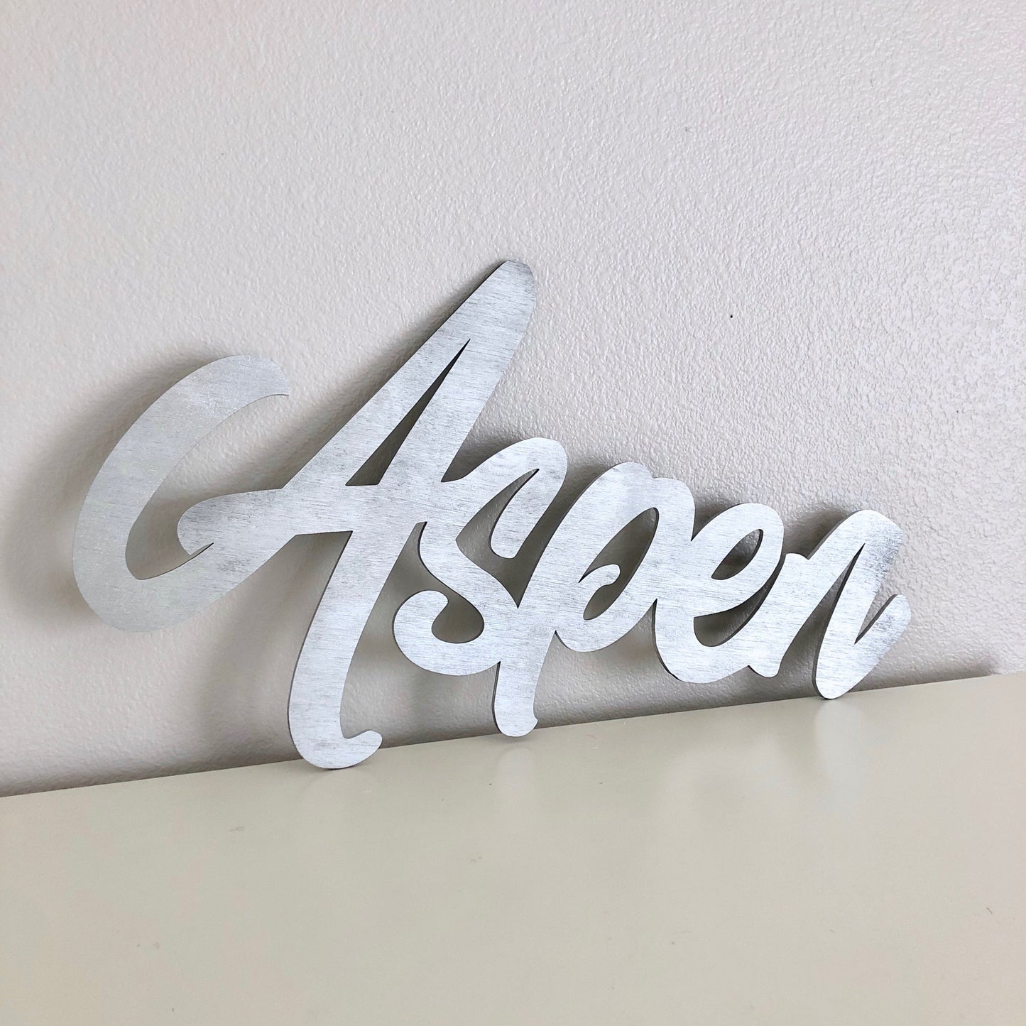 Wood name sign personalized plaque family custom