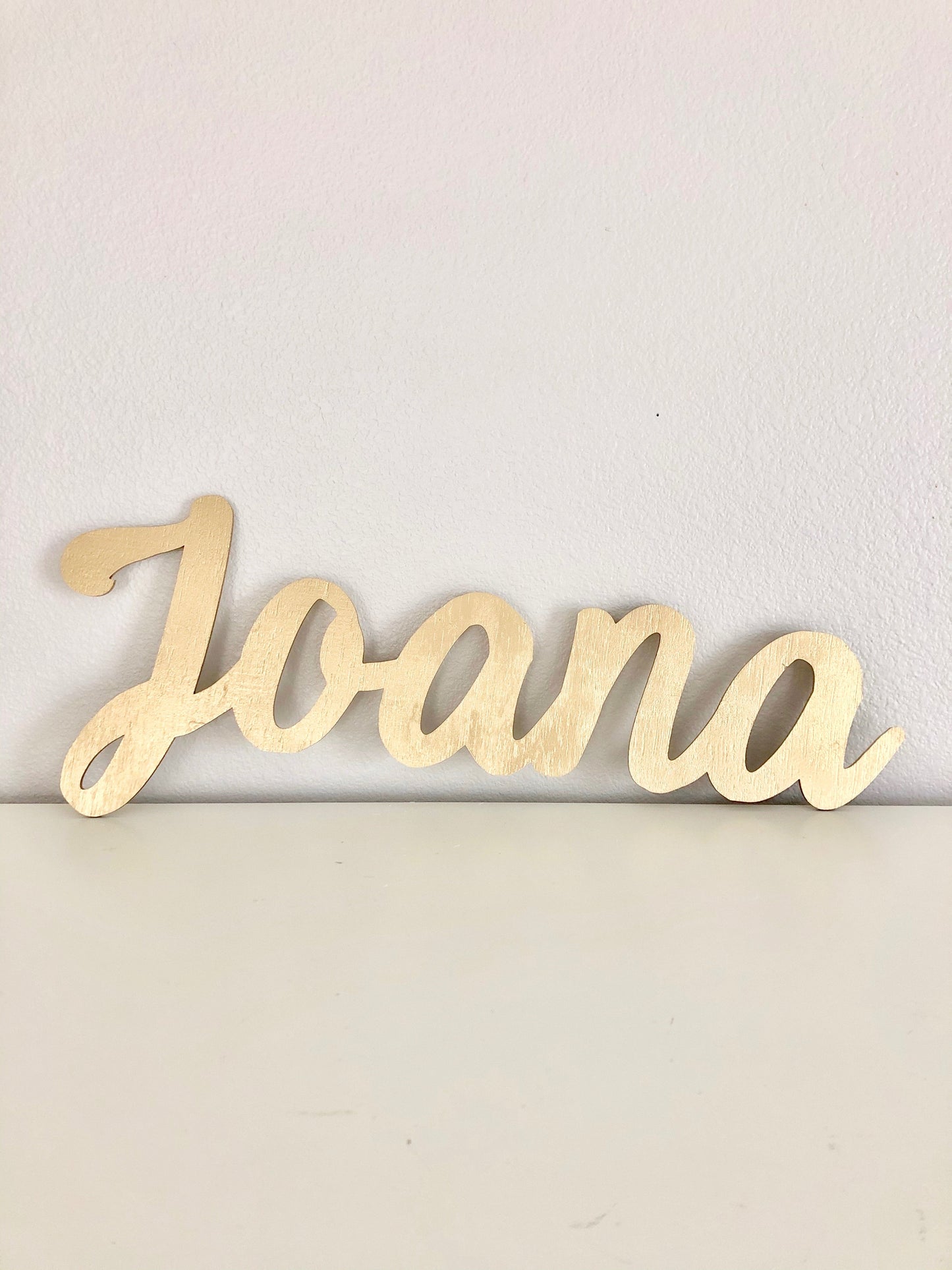 Personalized wooden name sign custom wedding gift
