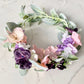 Bride flower crown bridal shower wedding