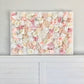 Boutique flower wall blush peony rose display