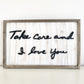 Personalized Handwriting Sign - 3D laser cut wood sign with raised handwriting