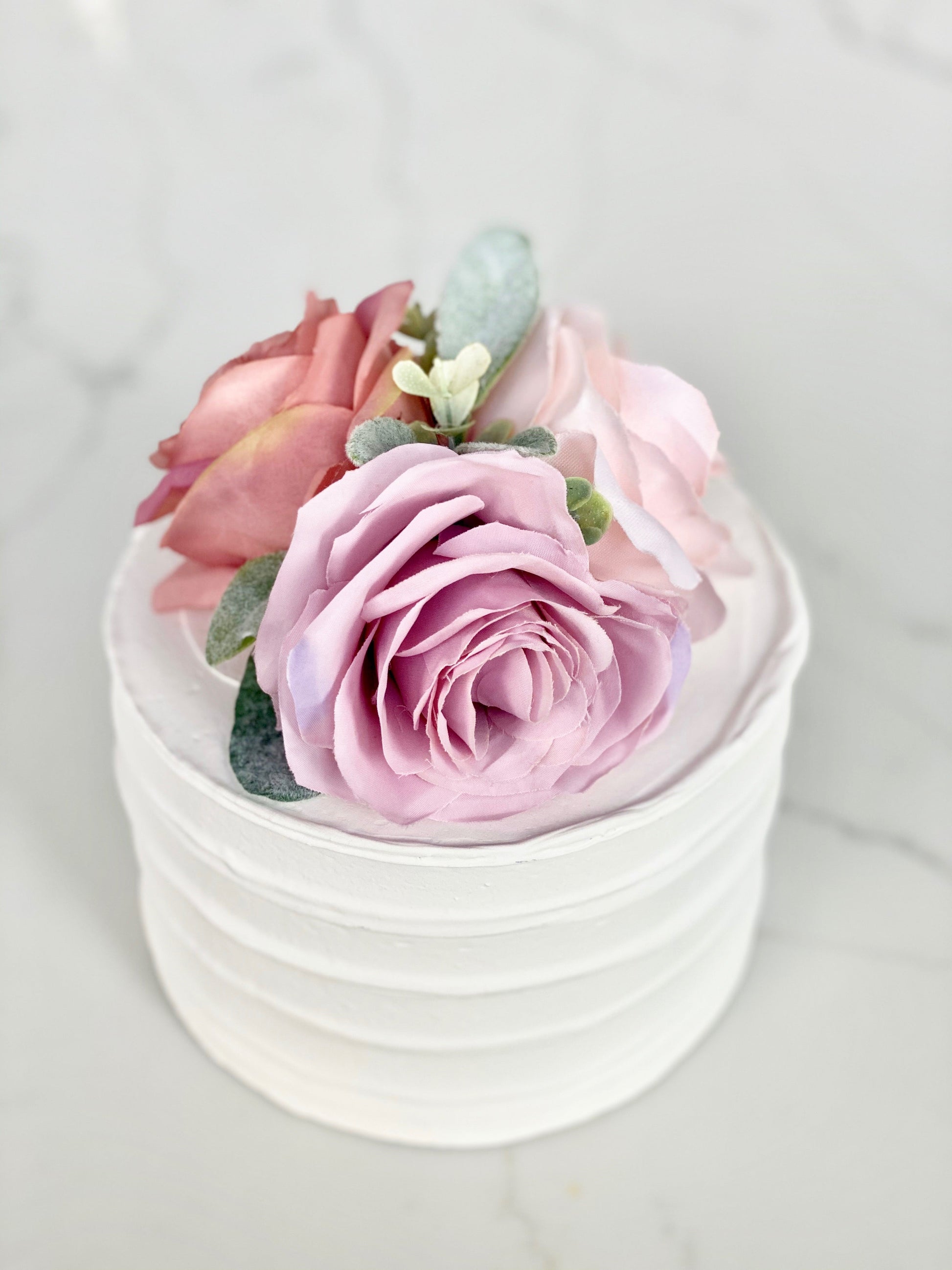Boho floral cake topper custom birthday design